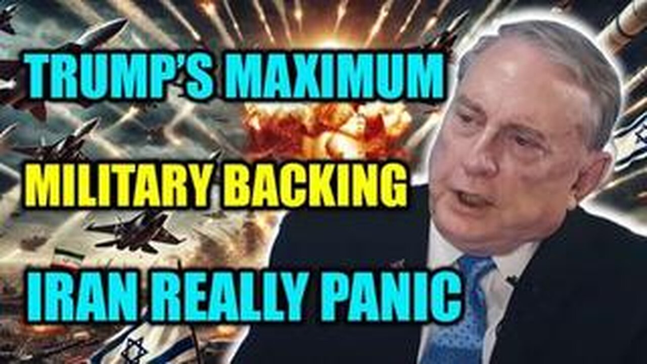 Douglas Macgregor REVEALS: Trump's FULL MILITARY SUPPORT for Israel, Iran's WORST NIGHTMARE Begins!