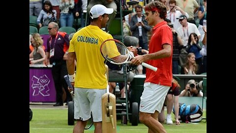 Federer - Falla | Olympics R1 2012 @ Wimbledon