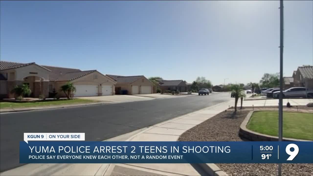 Suspects arrested in Yuma house party shooting that left 2 dead, 5 wounded