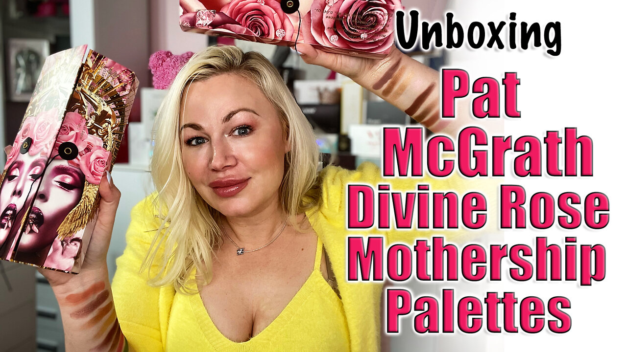 Unboxing Pat Mcgrath Devine Rose Mothership Palettes | Wannabe Beauty Guru