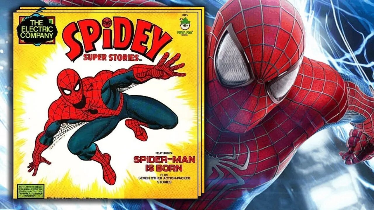 Spiderman Spidey Super Stories Peter Pan Records