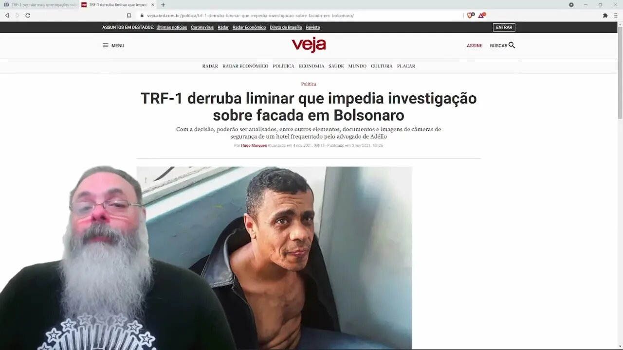 Decisão do TRF1 permite retomar investigações sobre a facada em Bolsonaro — PETER TURGUNIEV