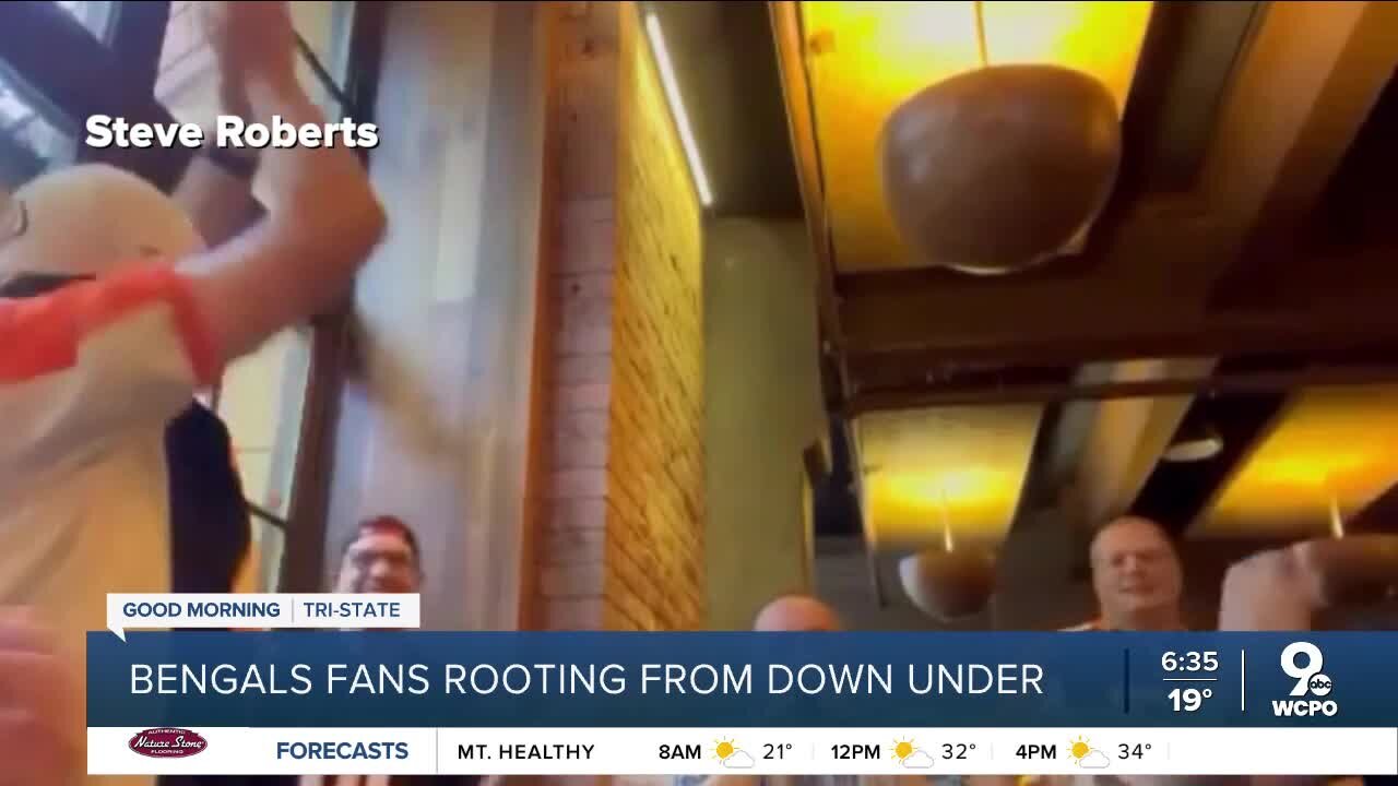 Bengals fans in Australia prepare for Sunday's game