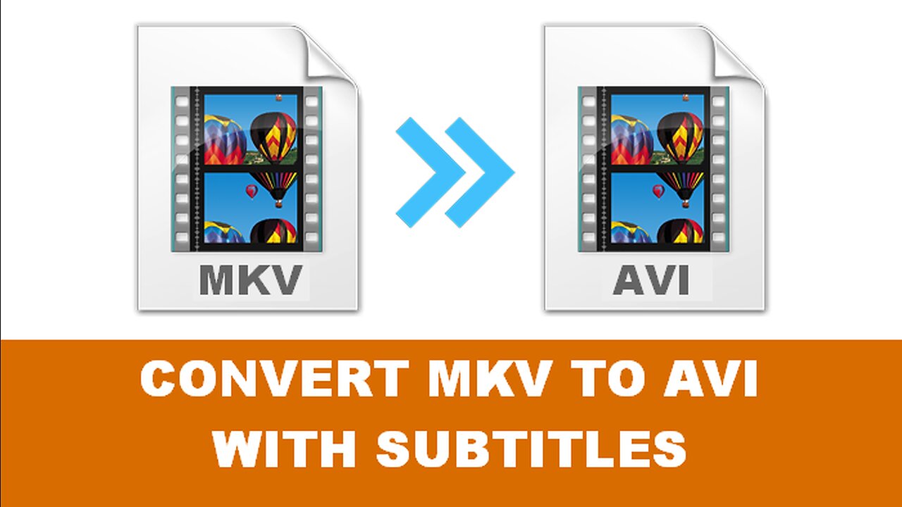 How to Convert MKV to AVI with Subtitles Burned in?