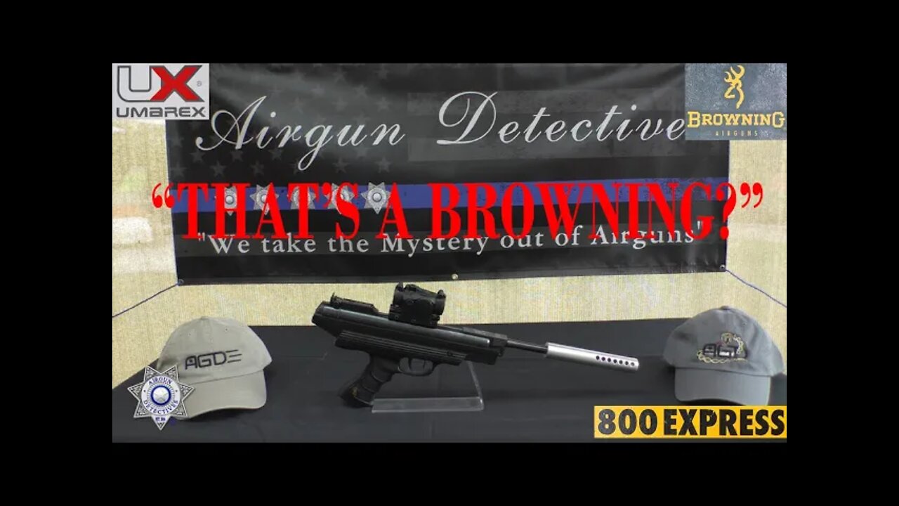 Browning 800 Express Breakbarrel Air Pistol "Full Review" by Airgun Detectives