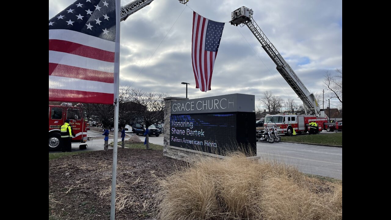 Funeral service for Cleveland Police officer Shane Bartek