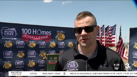 Helping A Hero building home near Springfield for wounded Nebraska veteran