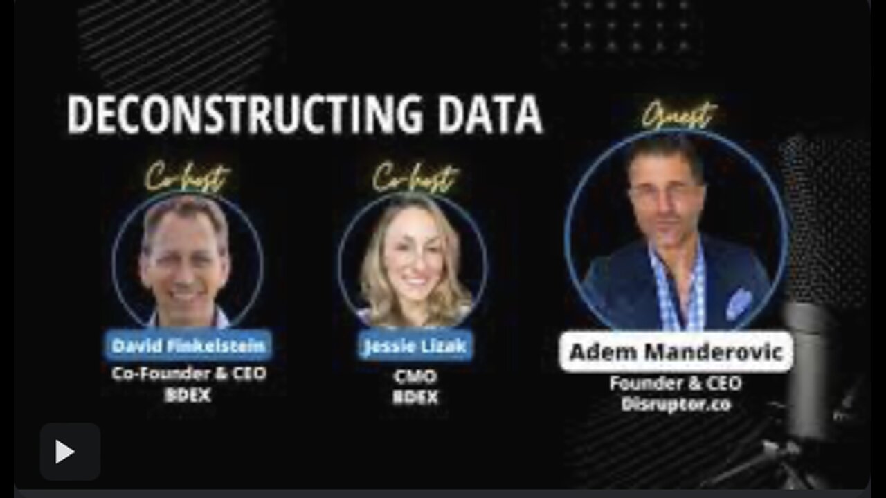 Deconstructing Data with Adem Manderovic, Founder & Creator Closed Circuit Selling