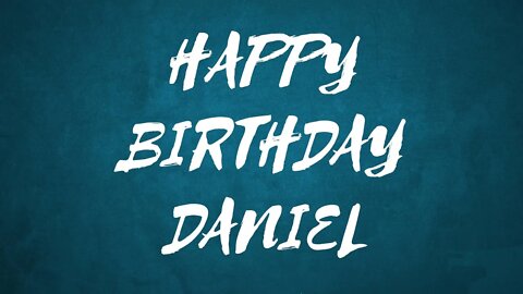 Happy Birthday to Daniel - Birthday Wish From Birthday Bash