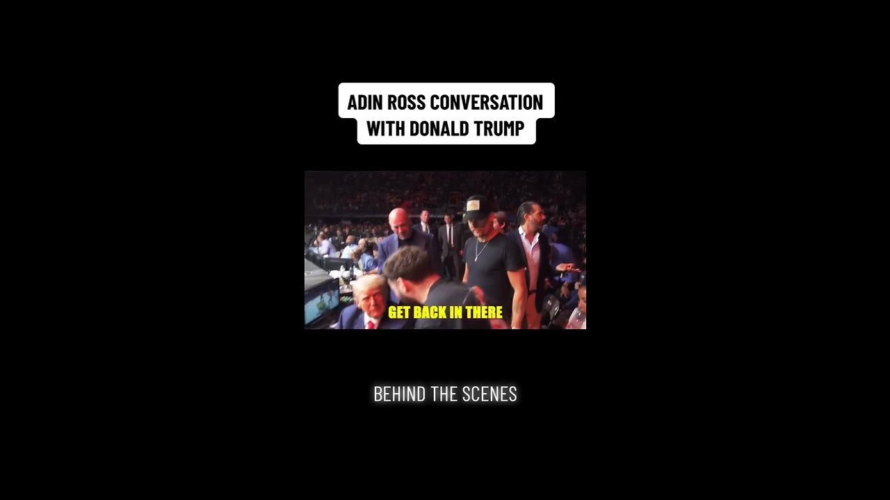 "Unfiltered Talk: Adin Ross in Conversation with Donald Trump"