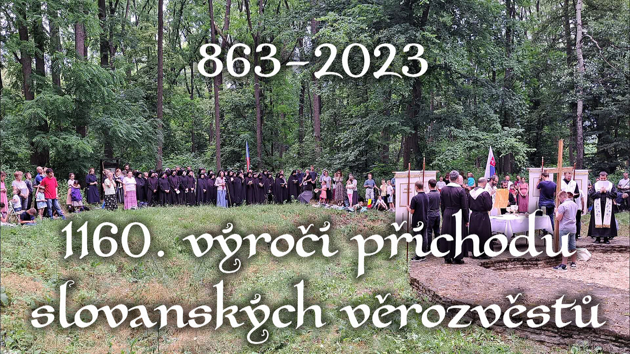 1160.výročí příchodu slovanských věrozvěstů – Cyrilometodějská pouť, Mikulčice 5.7.2023