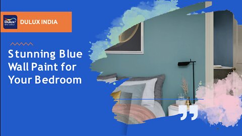 Stunning Blue Wall Paint for Your Bedroom