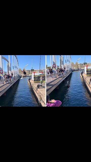 This Parkour stunt was an epic fail