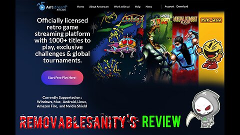 AntStream Arcade Streaming Service Review - The GamesPass of Retro Games