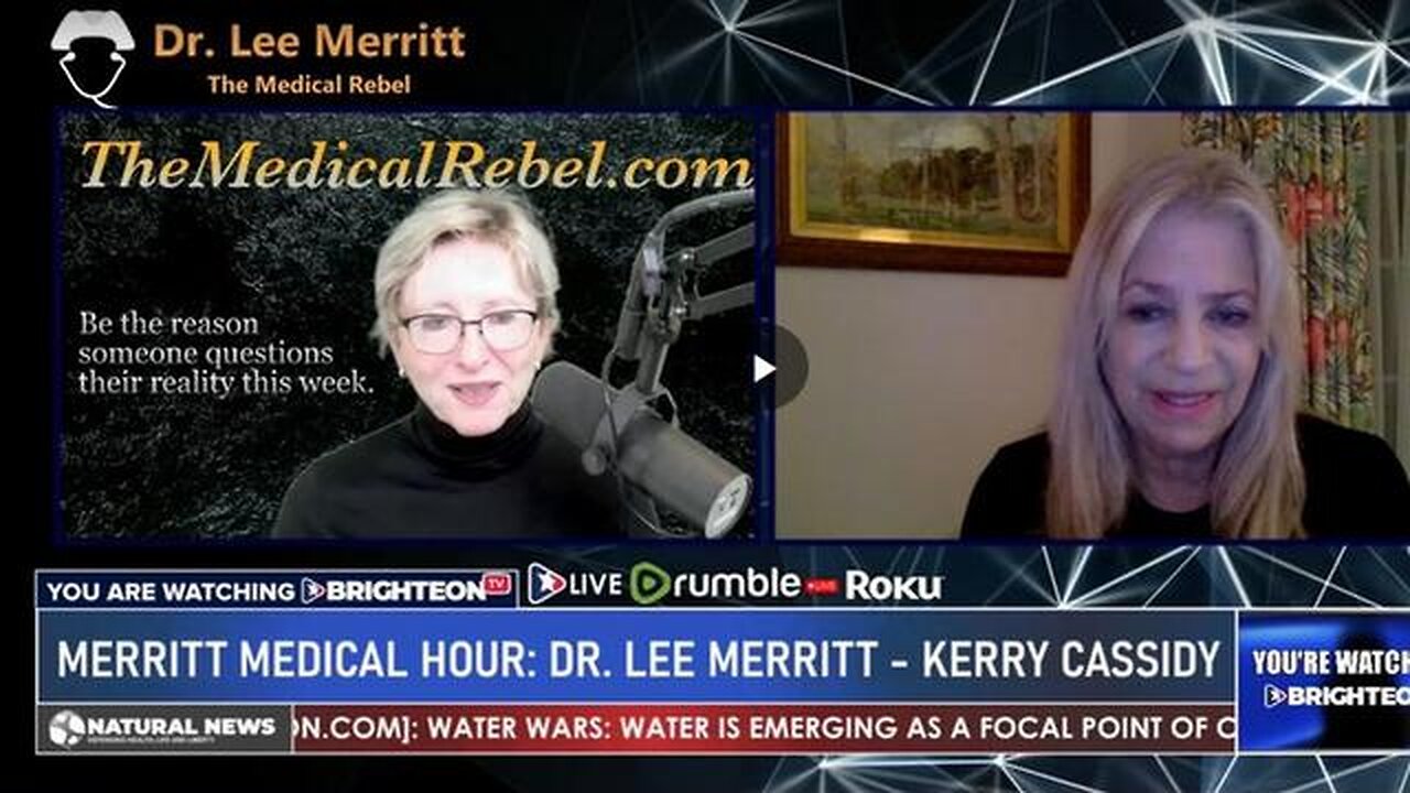 MERRITT MEDICAL HOUR: DR. LEE MERRITT WITH KERRY CASSIDY WHO EXPOSES INTEL FOR 2024