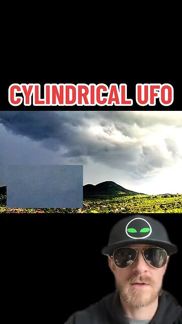 Cylindrical UFO in Csobanka Hungary