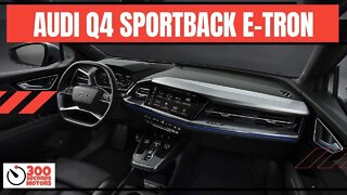 AUDI Q4 SPORTBACK E-TRON INTERIOR electric SUV in the premium compact segment