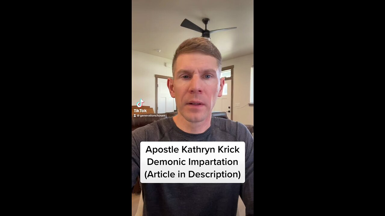 Apostle Kathryn Krick (Demonic Impartation)