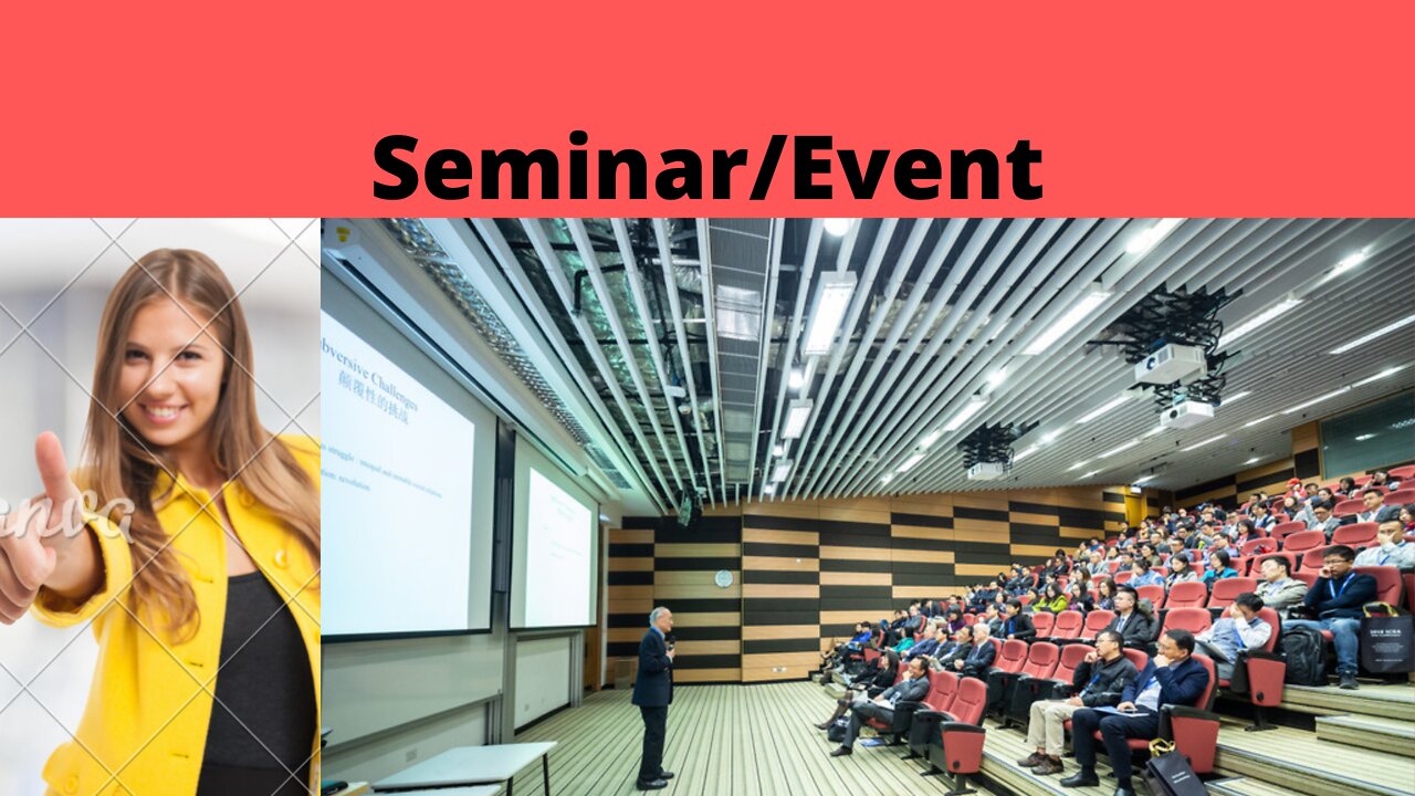 Seminar/Event.