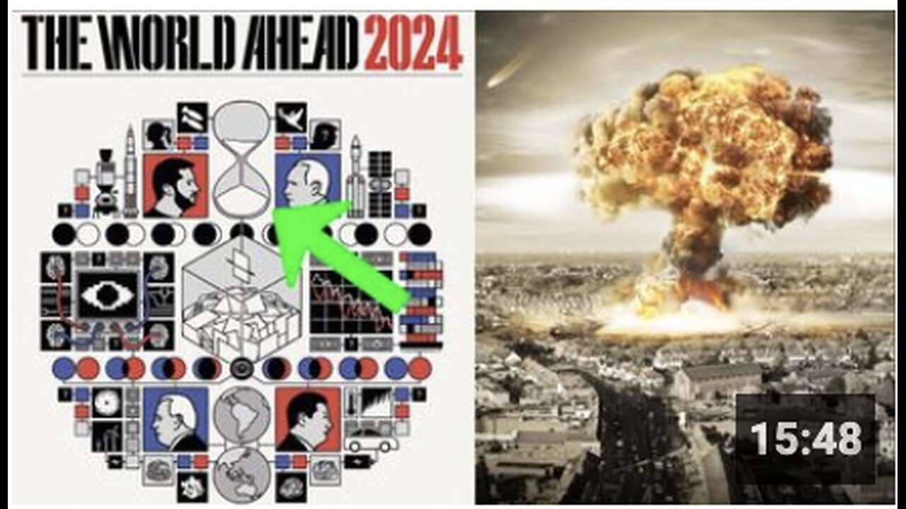 The World ahead in 2024! ECONOMIST MAGAZINE magazine shows us the blueprint