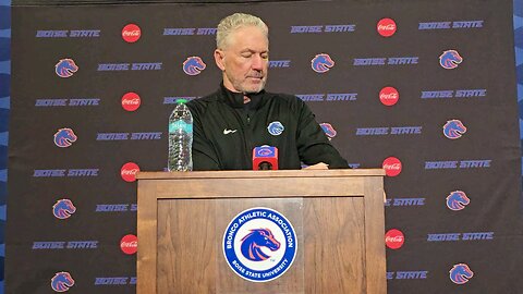 Pre Oregon State Interview With Boise State Offensive Coordinator, Dirk Koetter 11/25/2024