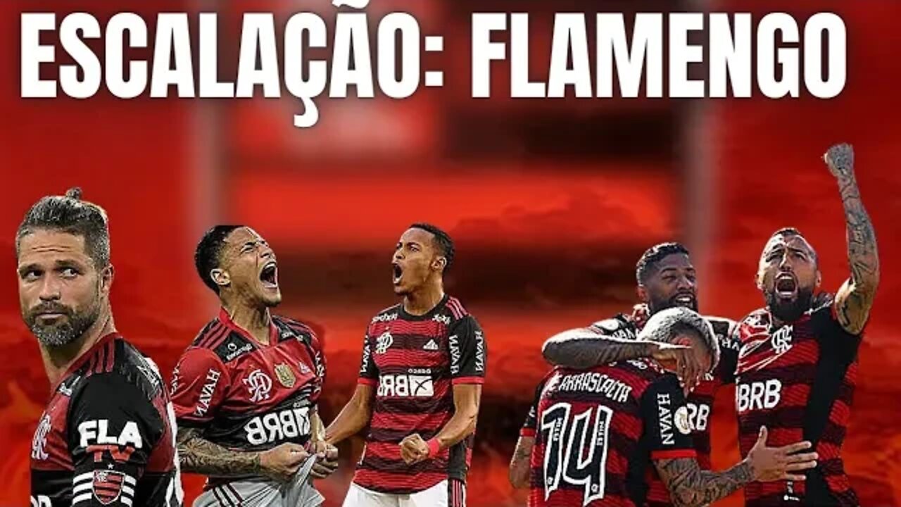 FLAMENGO X SÃO PAULO: PROVÁVEL ESCALAÇÃO.