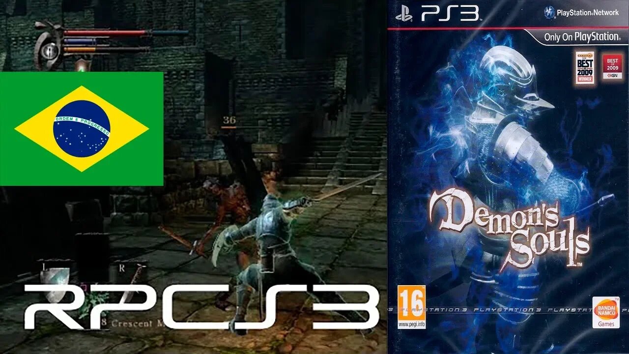 Demon's Souls Rpcs3 - Legendado portugues - ao vivo