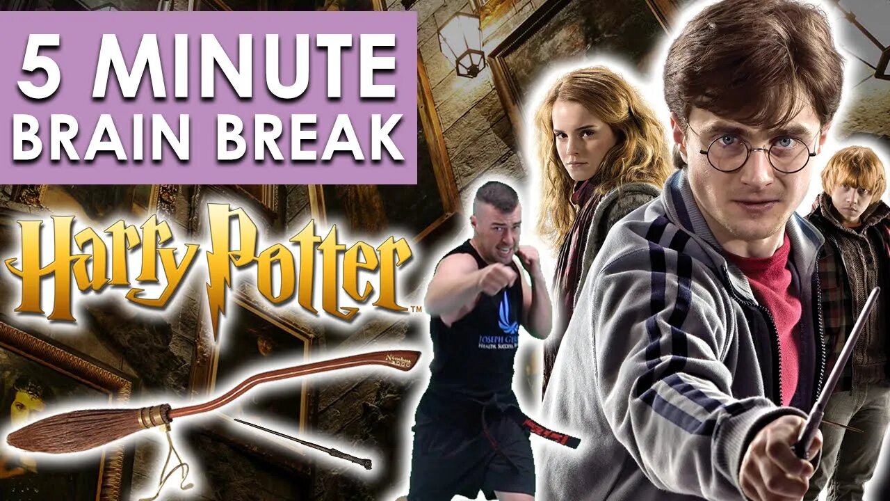 HARRY POTTER BRAIN BREAK FOR KIDS - 5 MINUTE BRAIN BREAK - Improve focus, build confidence for kids