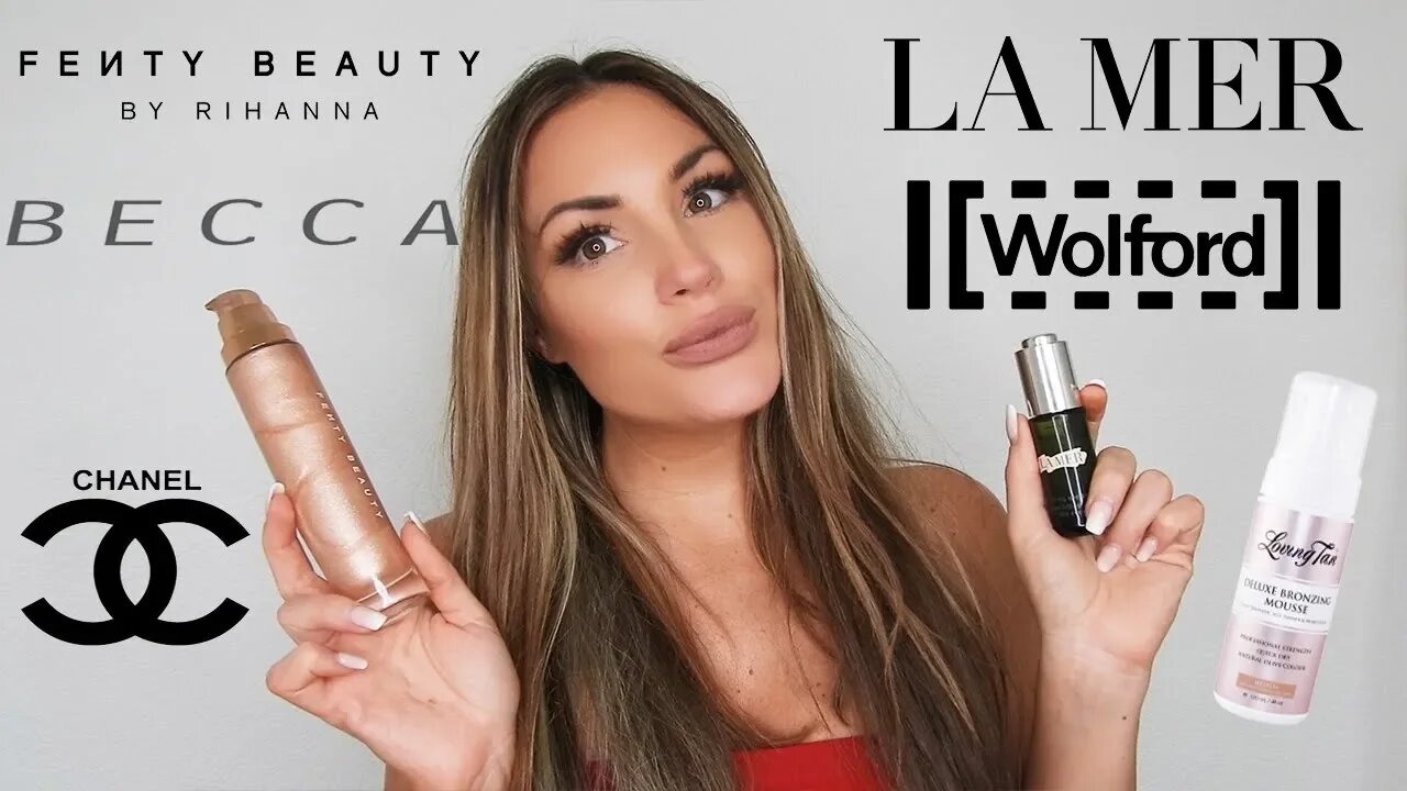 CURRENT FAVORITES // LA MER // FENTY BEAUTY // CHANEL // BECCA // LOVING TAN //