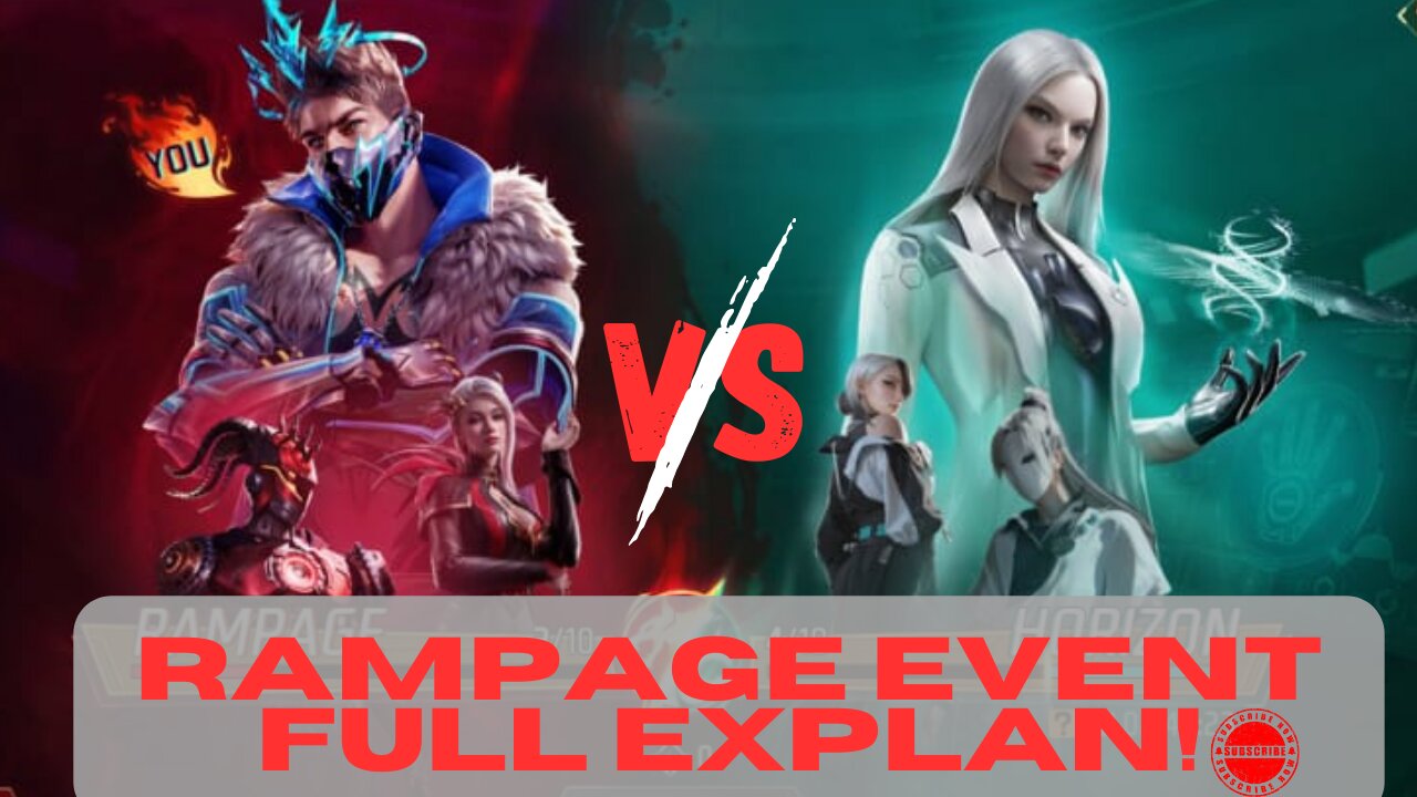 Rampage event explanation free fire