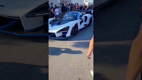 McLaren Senna Shoots Flames and TAKES OFF! #shorts