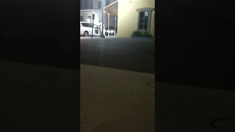 White van Texas license plate #gangstalkers left JUST that quick! Right after this.