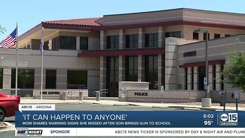 Valley mom shares warning sign after son takes gun to school