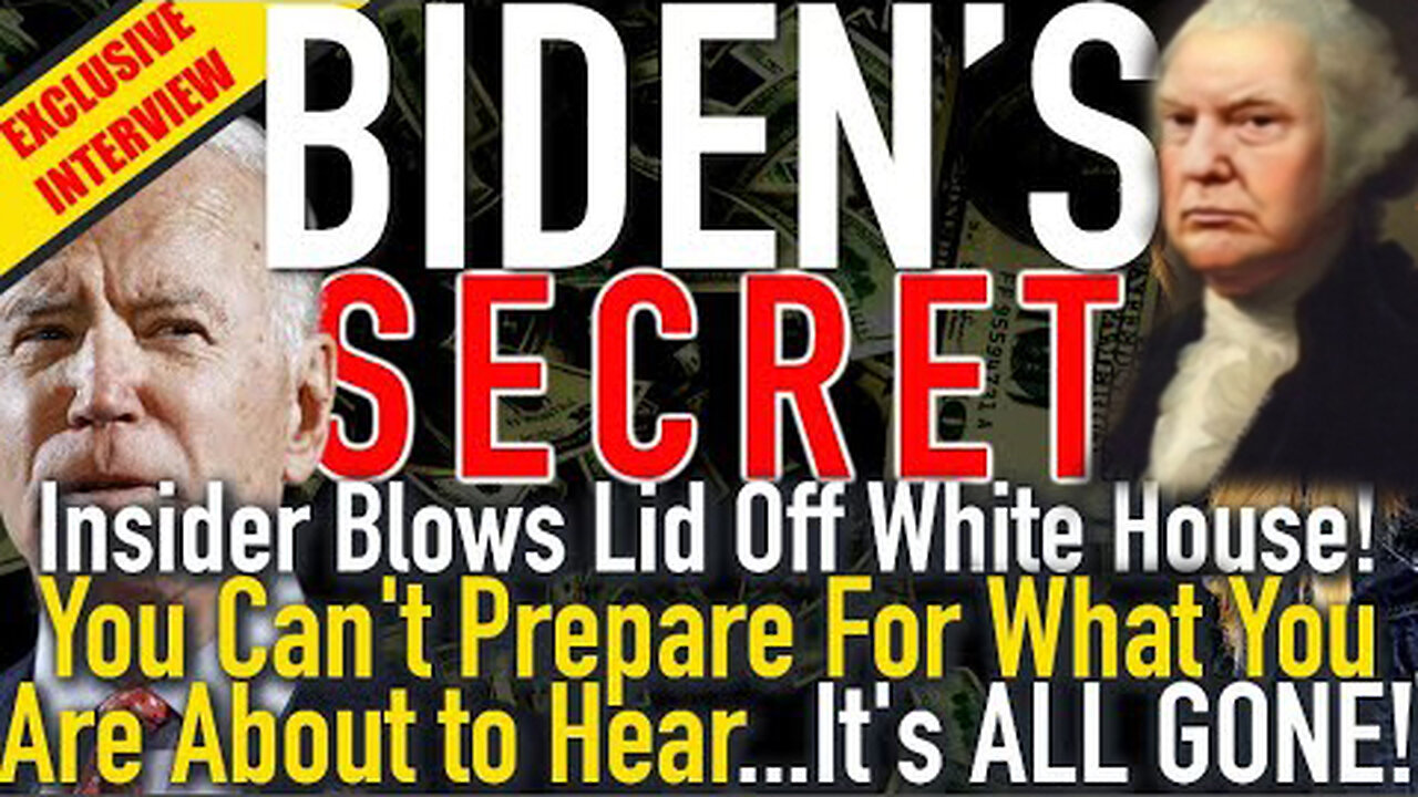 It’s ALL GONE! Biden SECRET! Insider Just Blew The Lid Off The White House!