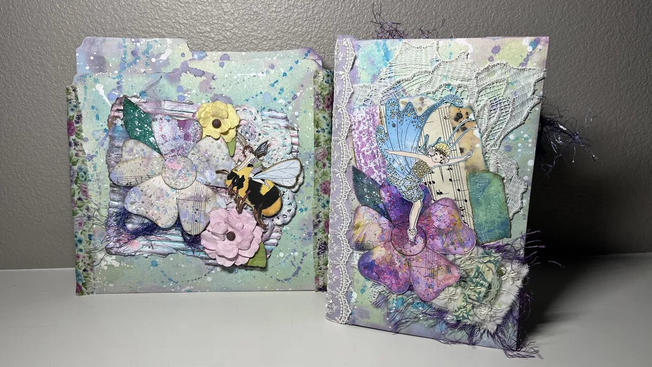 File Folder Fairy Journal Part #8 File Folder Pocket For Journal