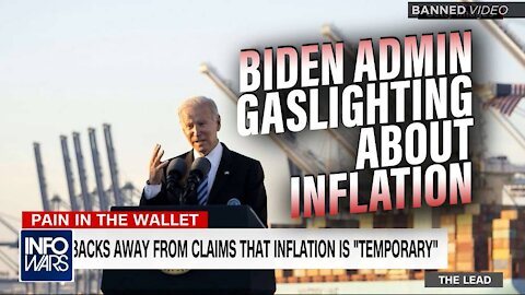 Learn Why Biden's Admin is Gaslighting About Inflation Ahead of the Great Reset Collapse