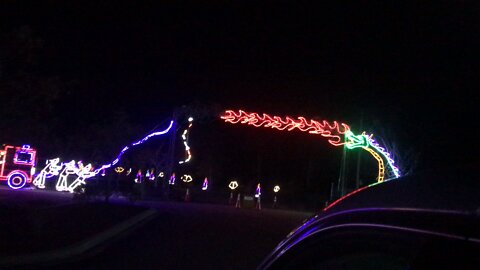 Drive through Xmas lights 2