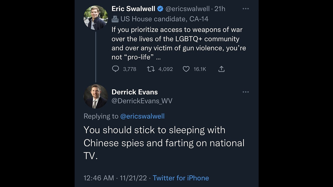 Eric Swalwell LOSES IT After ANOTHER Republican Calls Him Out For Clapping Chinese Spy Cheeks!