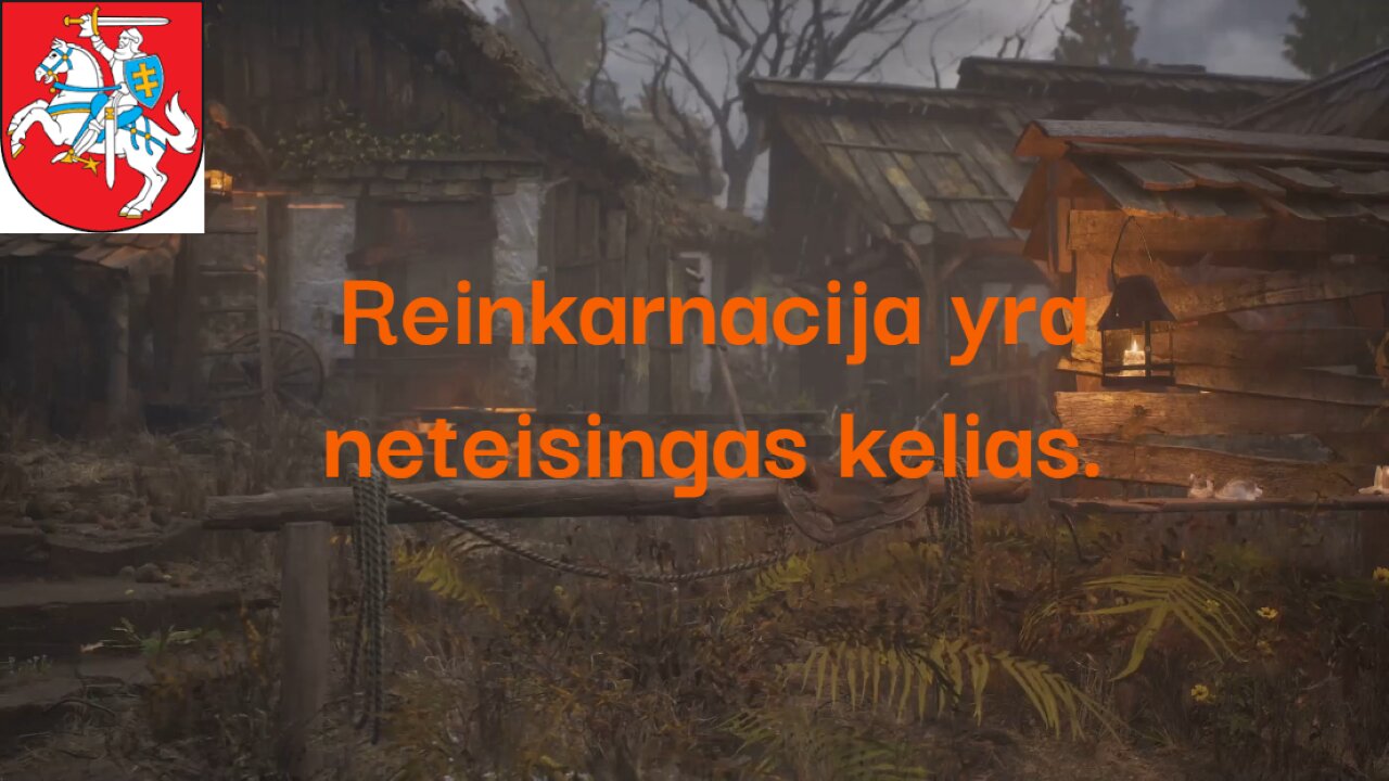 Reinkarnacija yra neteisingas kelias.