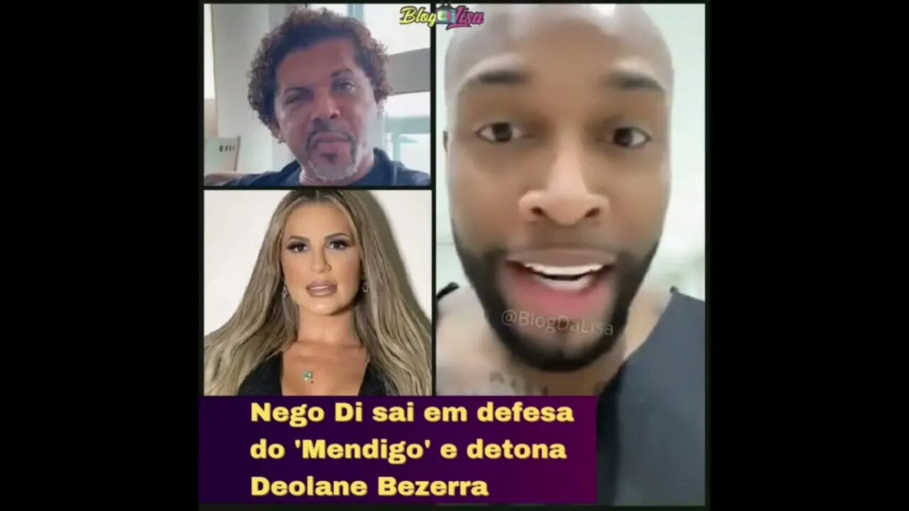 Entenda a treta entre Deolane Bezzera, Givlado Alves, Diego Aguair e Nego Di