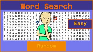 Word Search - Challenge 10/10/2022 - Easy - Random
