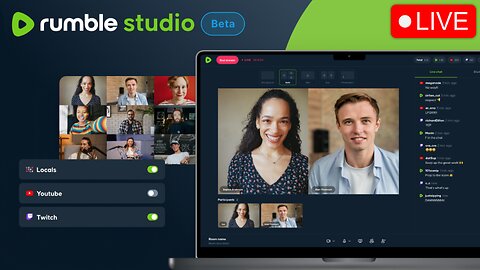 Streaming on Rumble Studio Beta for the first time (TEST RUN)