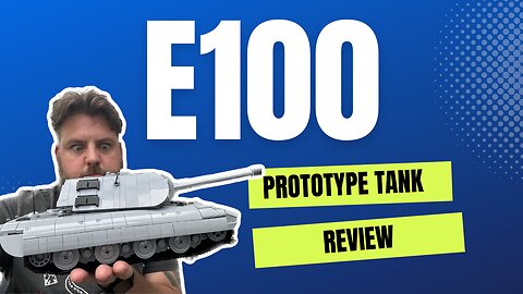 Cobi E100 Review - Was this tank real?