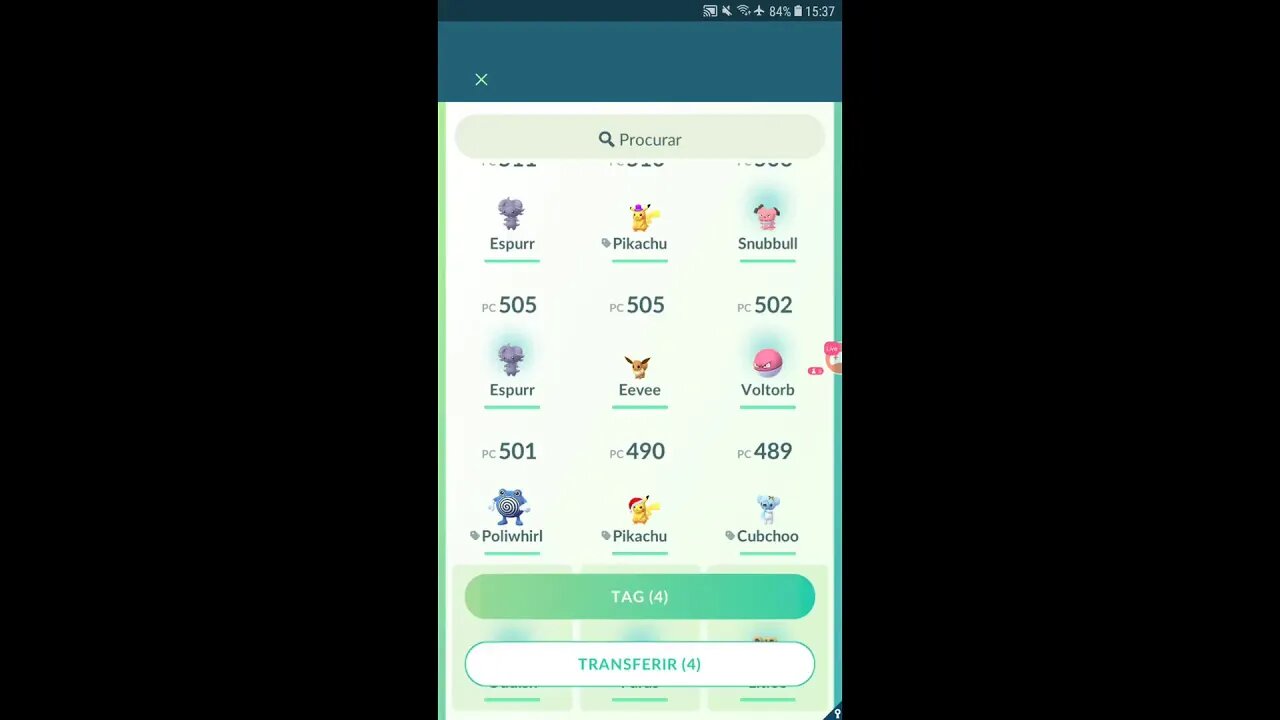 Live de Pokémon GO