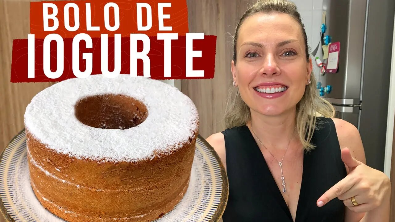 BOLO DE IOGURTE | MUITO FOFINHO