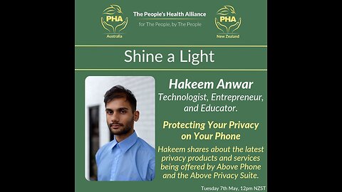 Shine a Light on Privacy for Activists with Hakeem Anwar