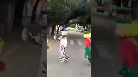 SUPER PULOS NINJAS DO FOFÃO, O MÁSKARA, PATATI E BEN10 DANÇANDO NA CARRETA DA ALEGRIA FURACÃO