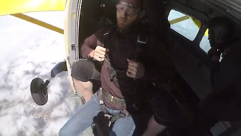 Skydiving at 13K