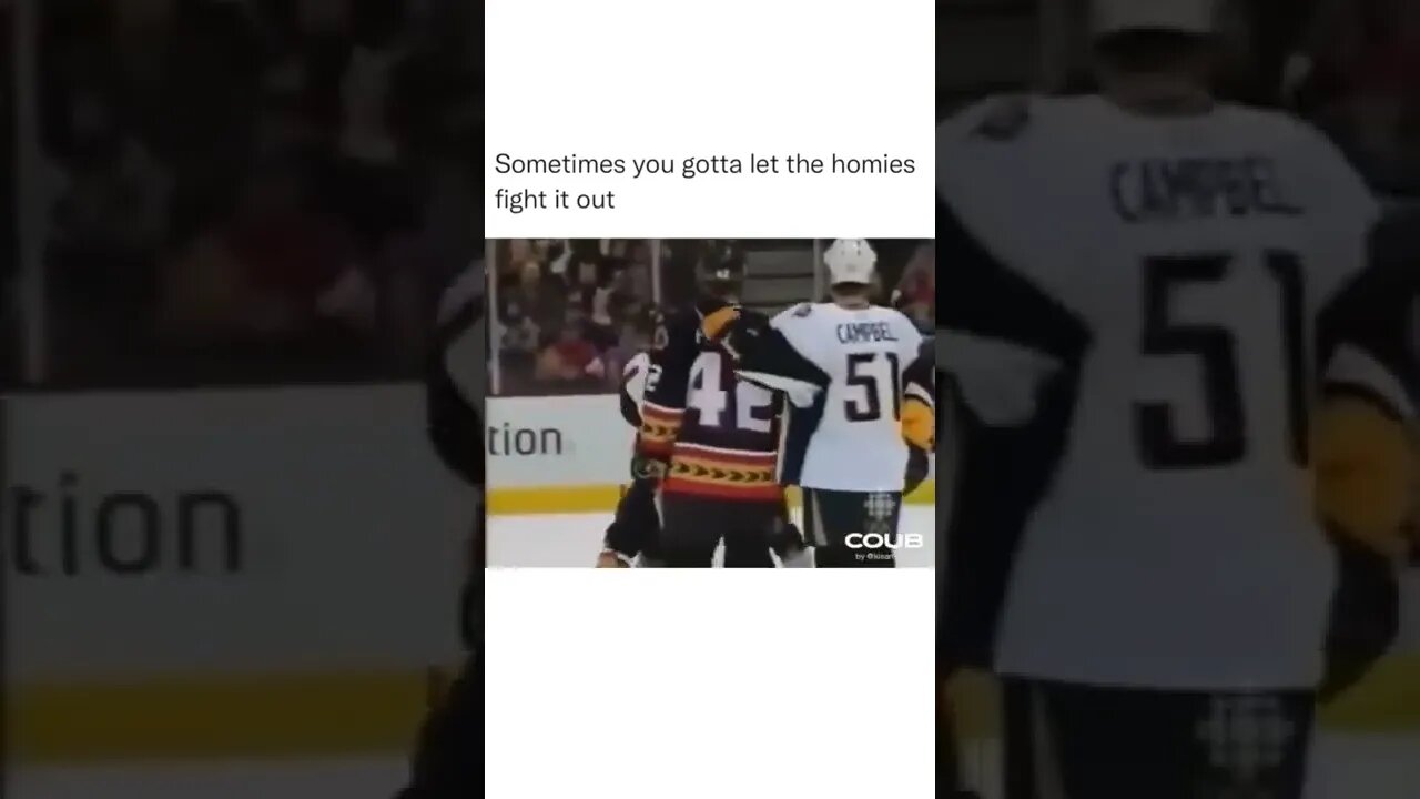WHEN YOU WATCH HOCKEY FRFR #SHORTS