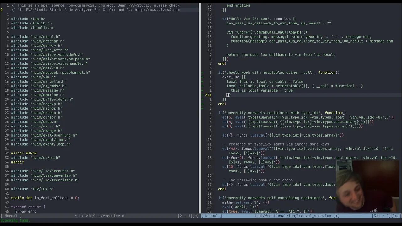 [Full Vod] Neovim Core Development